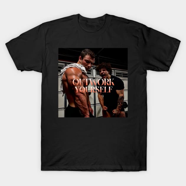 OUTWORK YOURSELF T-Shirt by Fit-Flex